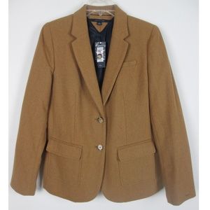 Tommy Hilfiger Two-Button Herringbone Blazer Sz 10